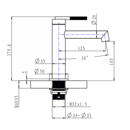 CADDENCE | BASIN MIXER