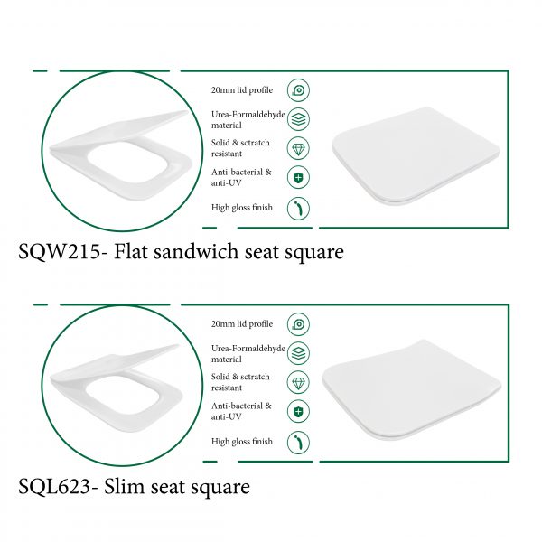 FLORENCE | RIMLESS BACK TO WALL TOILET SUITE