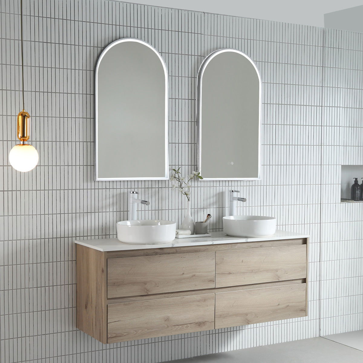 REMER | ARCHED LED MIRROR | 500X900