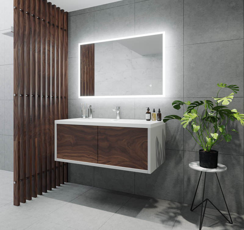 KARA | RECTANGLE LED MIRROR 900X600