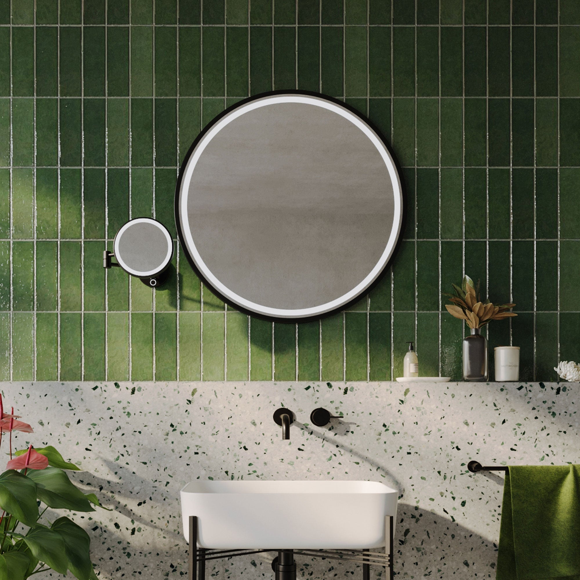SPHERE | ROUND LED MIRROR WITH 800X800