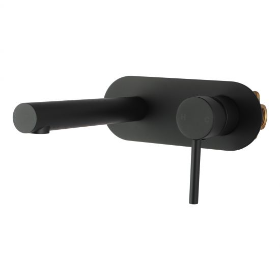 LUCID | WALL MIXER WITH SPOUT