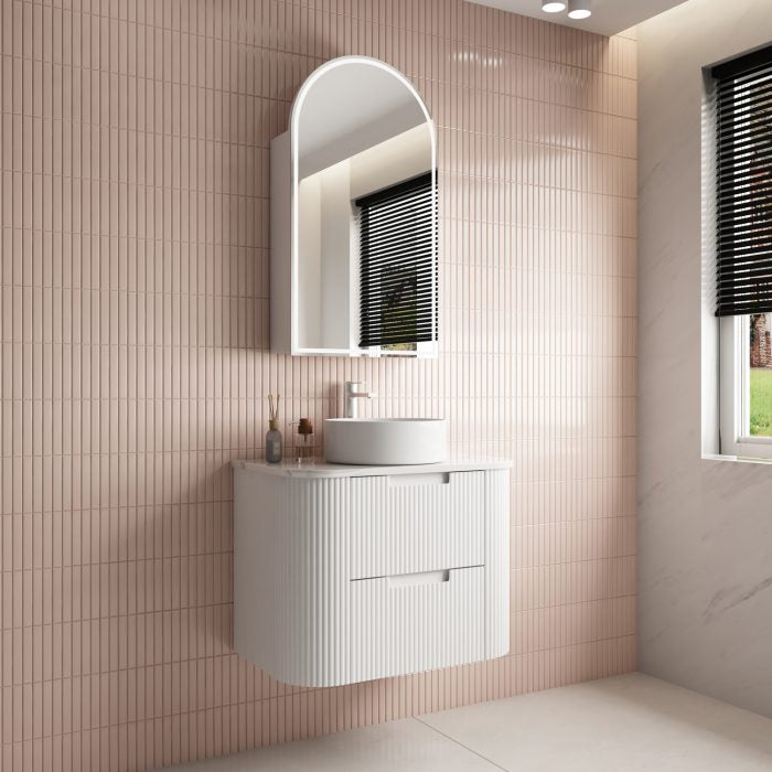 CURVA | 750MM WALL HUNG VANITY WITH STONE TOP