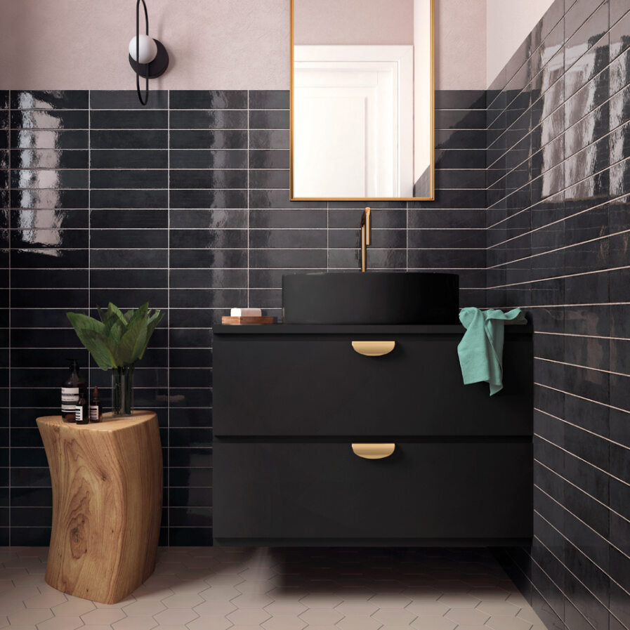 TRIBECA | BASALT GLOSS | PORCELAIN | 60X246X9MM