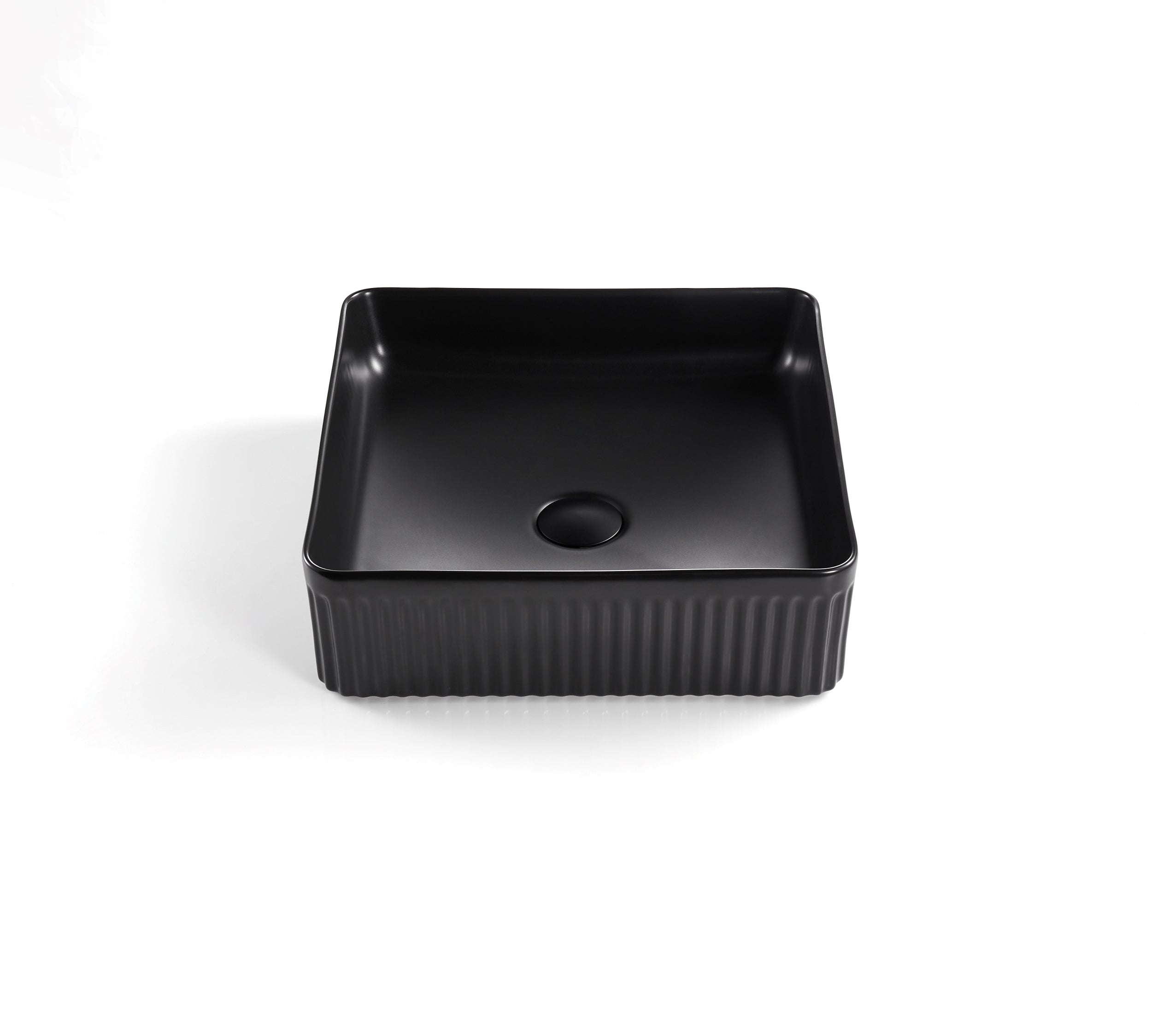 FLUTED SQUARE BASIN | 415X415