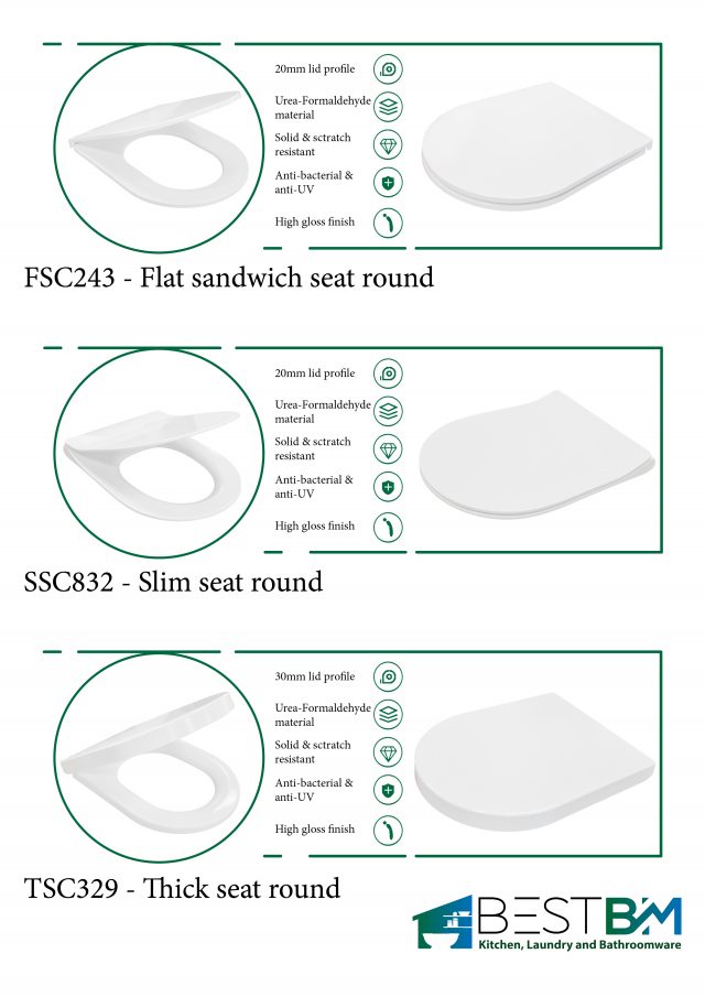 CHICAGO | RIMLESS BACK TO WALL TOILET SUITE