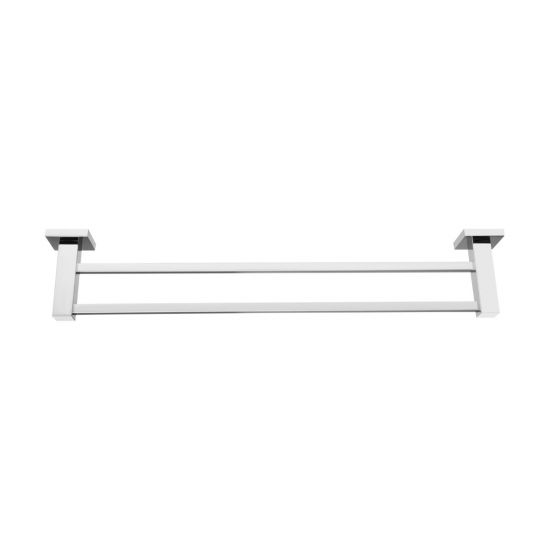 BLAZE | DOUBLE TOWEL RAIL 600MM | CHROME