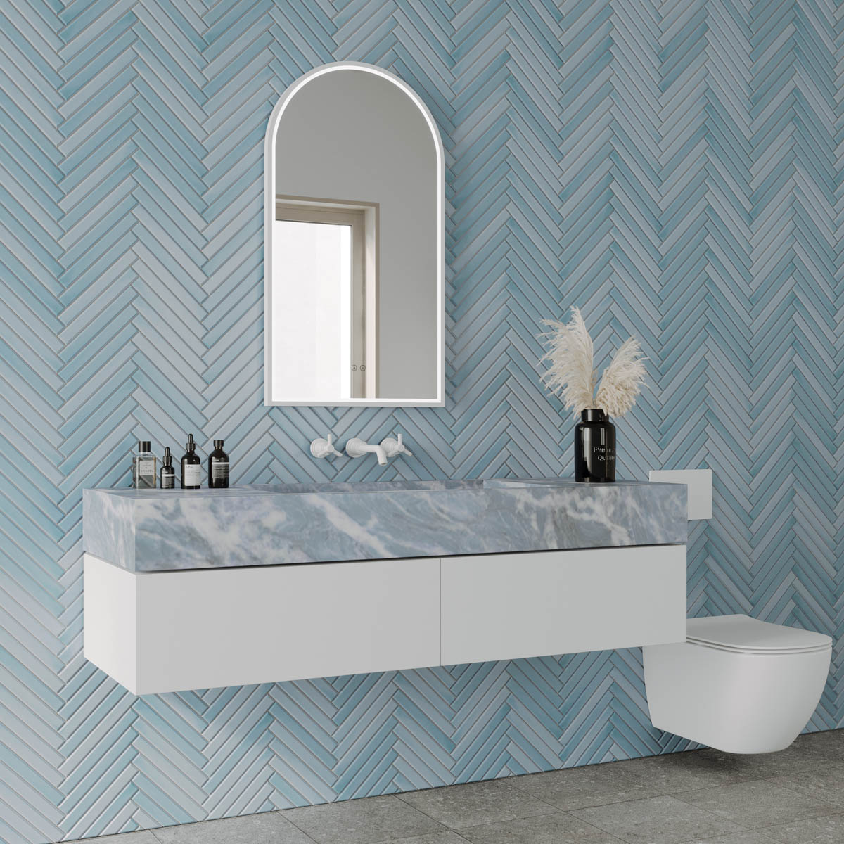 REMER | GREAT ARCHED LED MIRROR | 700X1000