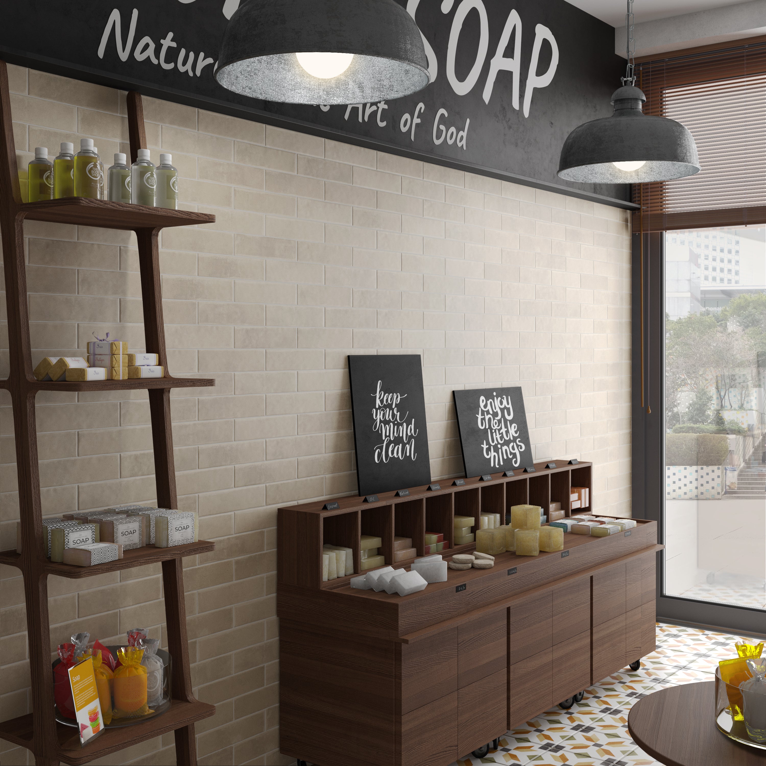 ARGILE | SIENA MATT | SUBWAY | 60X246X9MM