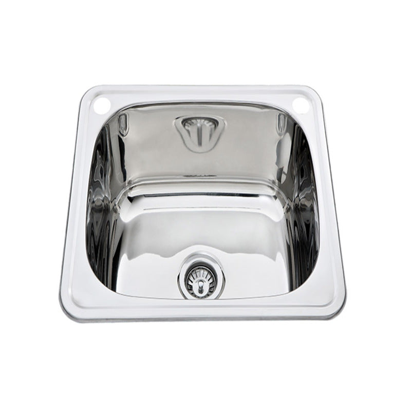SOFIA | 555MM INSERT LAUNDRY TROUGH | 35L | CHROME