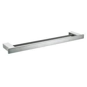 DALLAS | DOUBLE TOWEL RAIL 600MM | CHROME
