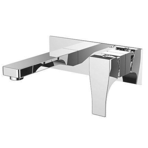 HINO | WALL MIXER WITH BATH SPOUT | CHROME