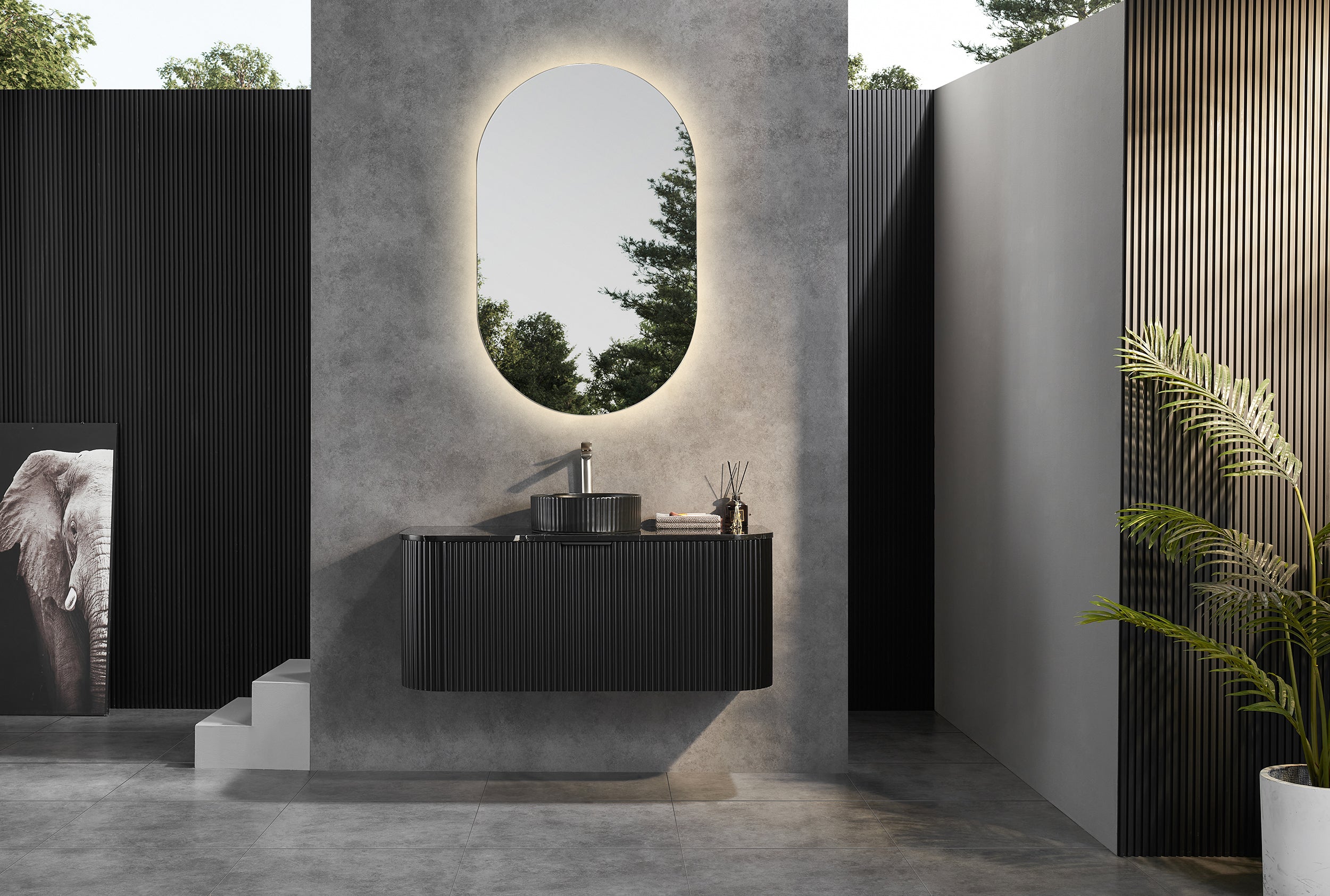 AVALON | 1200MM WALL HUNG VANITY WITH STONE TOP