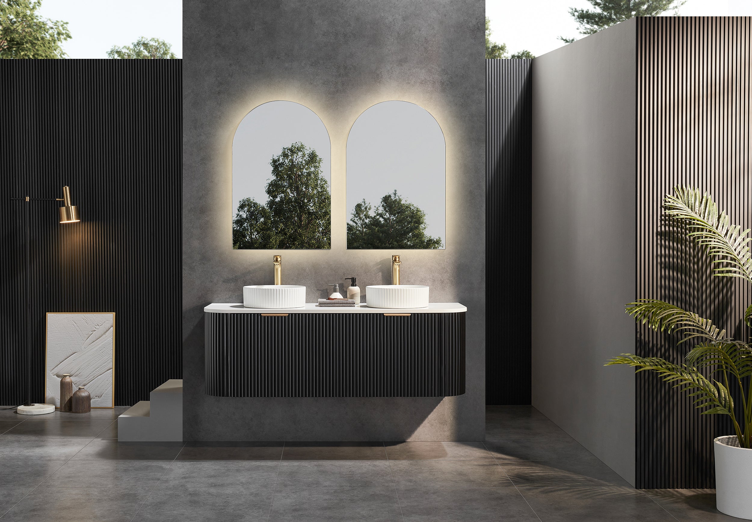 AVALON | 1500MM WALL HUNG VANITY WITH STONE TOP