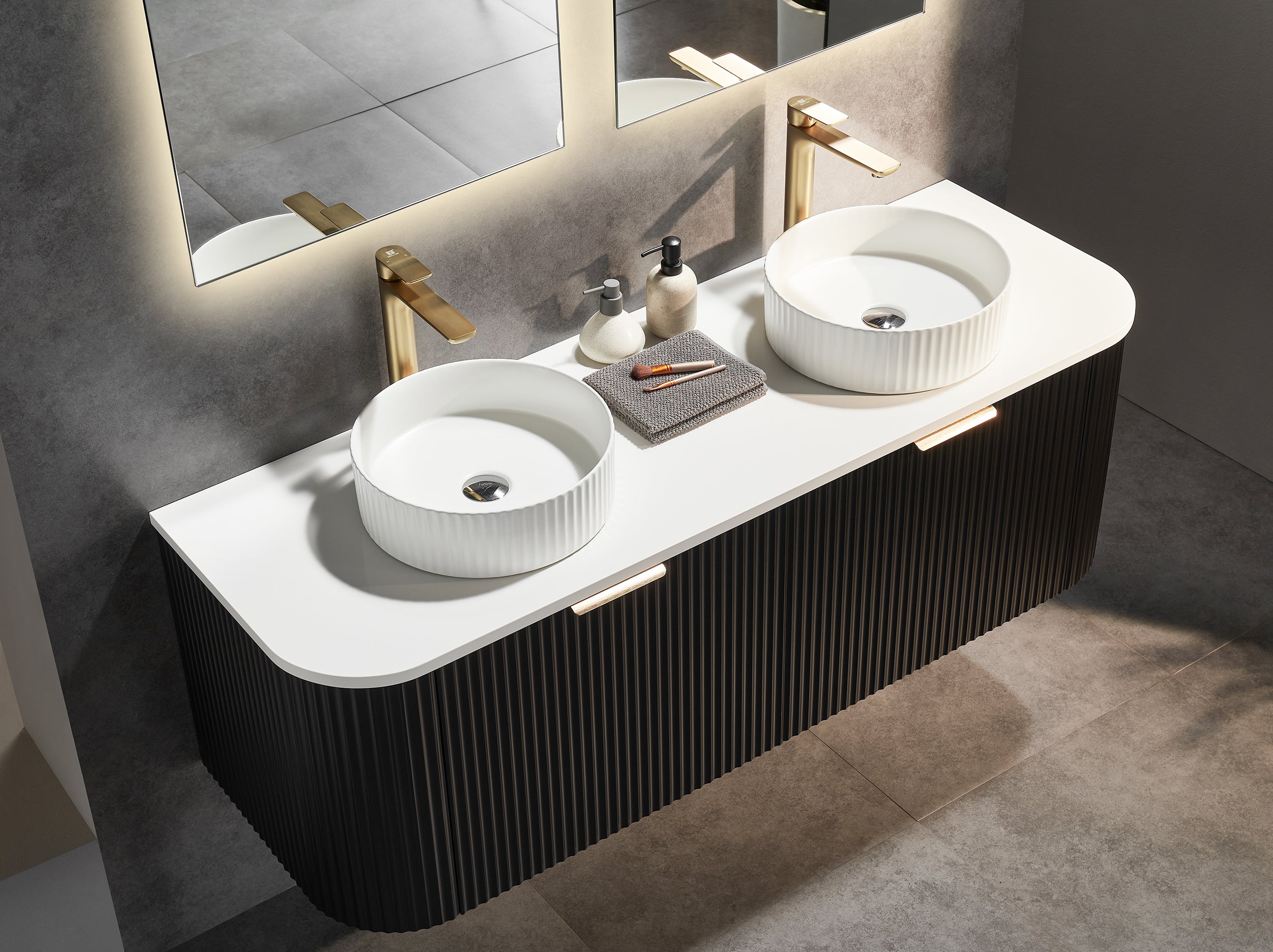 AVALON | 1500MM WALL HUNG VANITY WITH STONE TOP