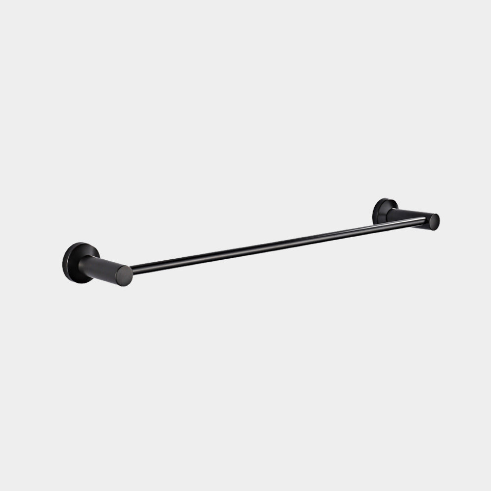 CAPRI | 850MM SINGLE TOWEL RAIL | MATT BLACK
