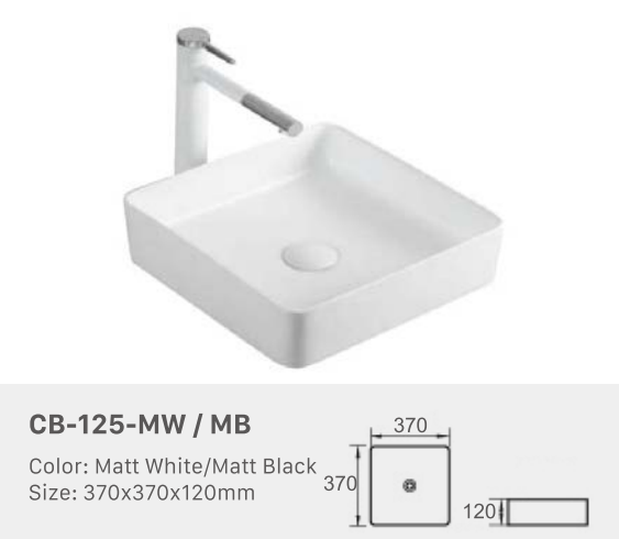 BASIN | MATT WHITE | CB-125-MW