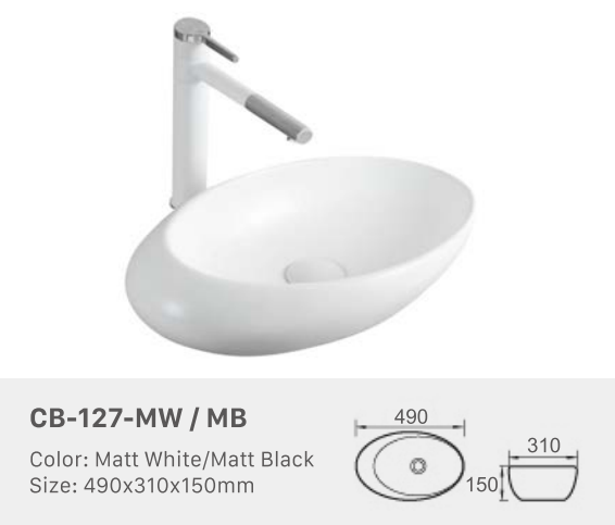 BASIN | MATT WHITE | CB-127-MW