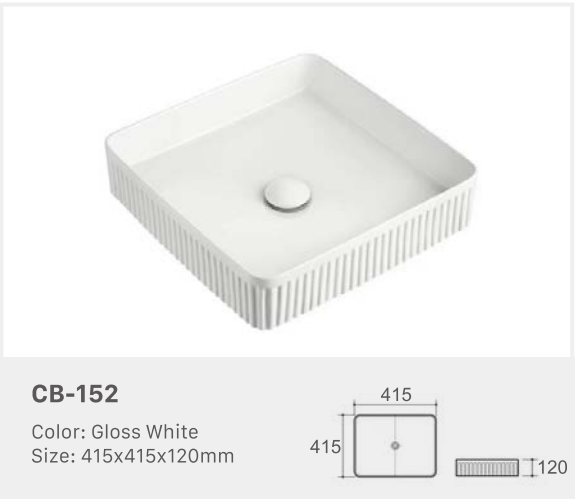 BASIN | GLOSS WHITE | CB-152