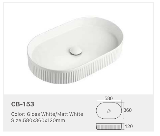 BASIN | GLOSS WHITE | CB-153