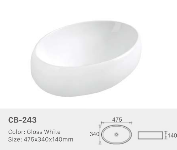 BASIN | GLOSS WHITE | CB-243