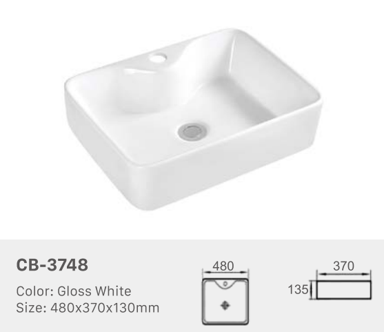 BASIN | GLOSS WHITE | CB-3748