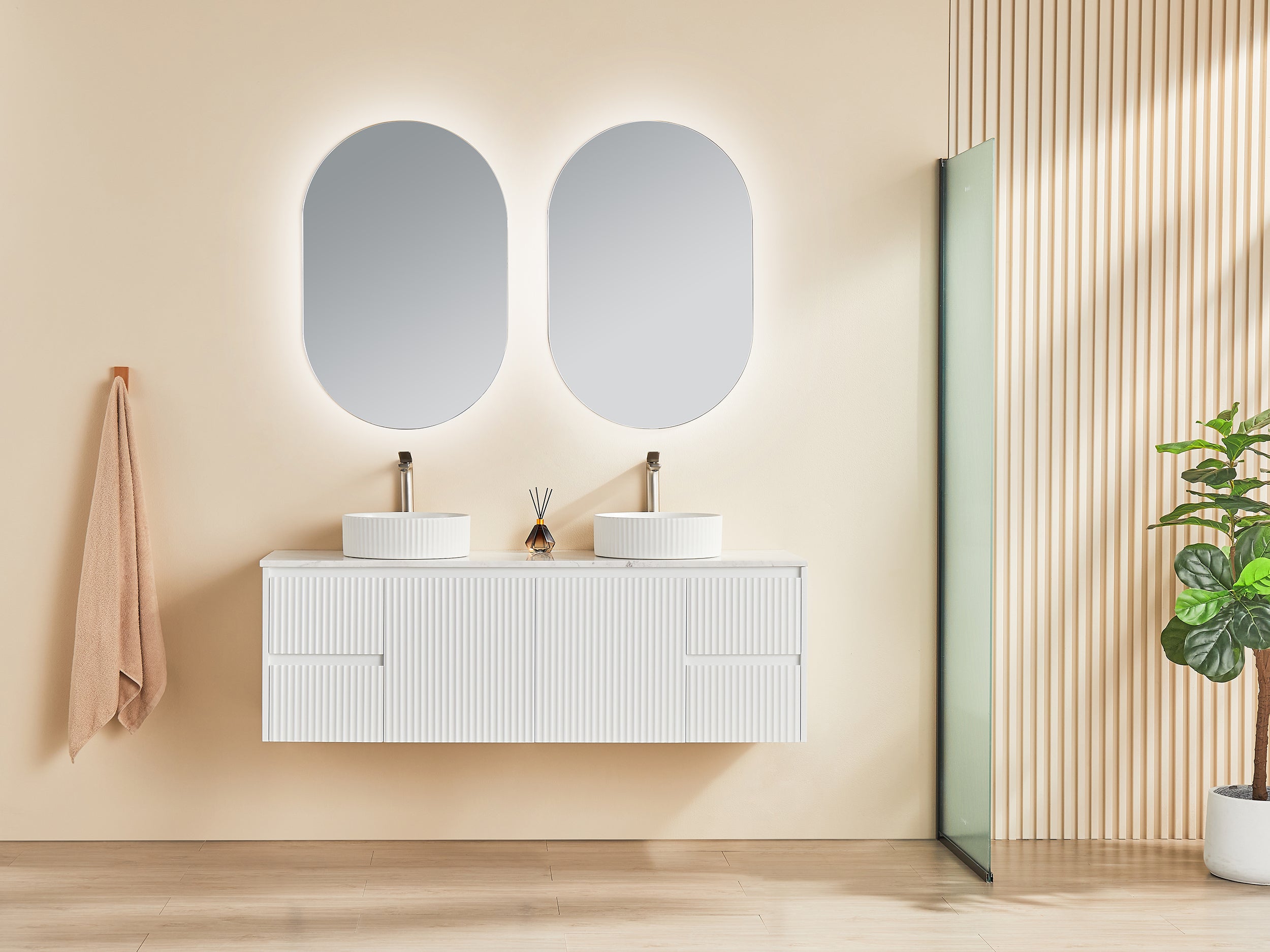 BRINDABELLA | 1500MM WALL HUNG VANITY WITH STONE TOP