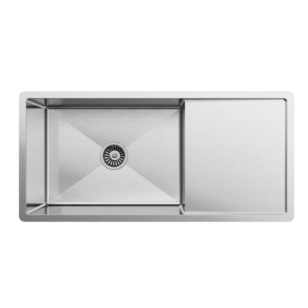 CALABRIA 950 SINGLE BOWL SINK WITH DRAINER