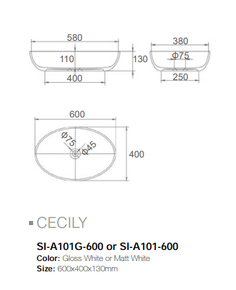 CECILY | ABOVE SOLID SURFACE BASIN