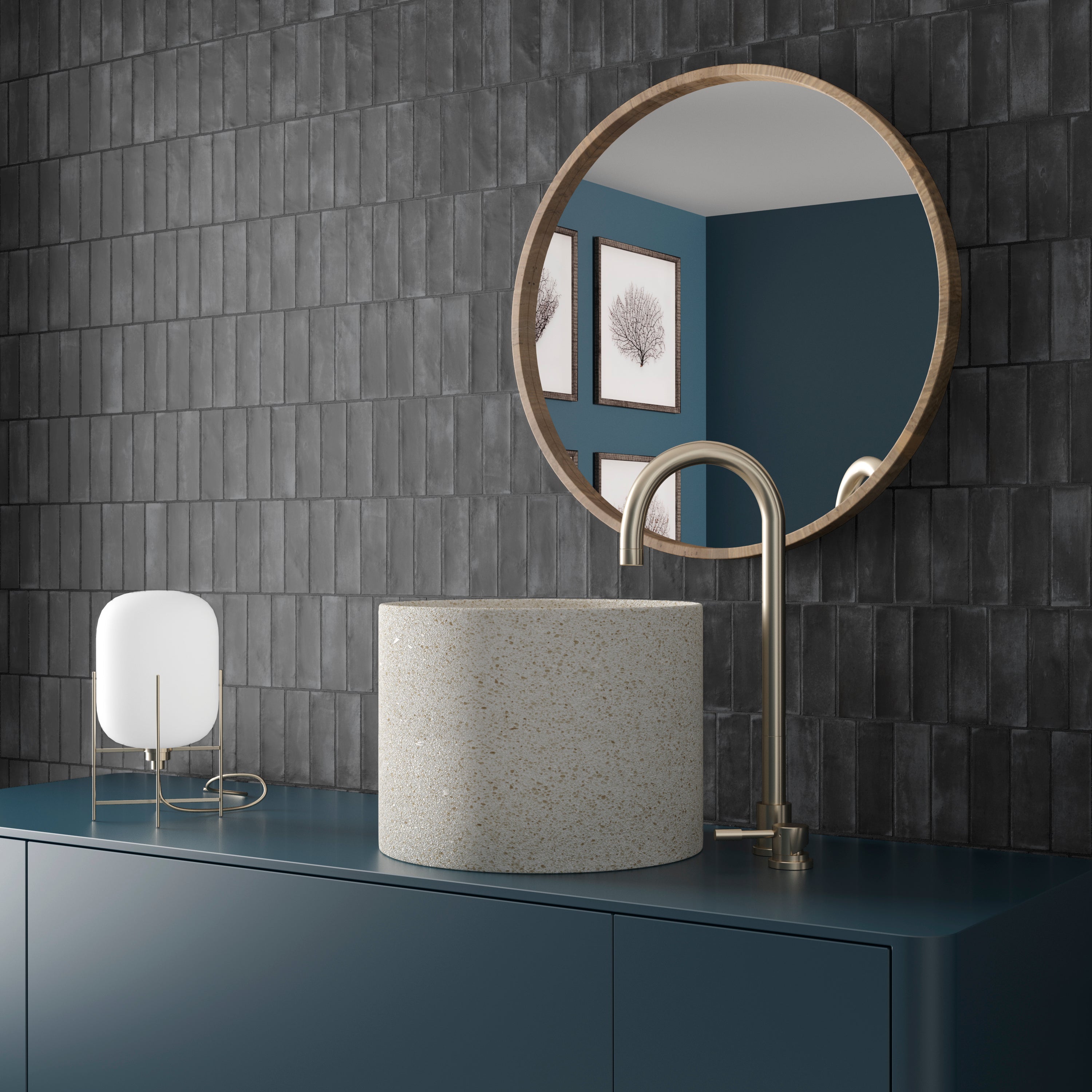 COCO | BLACK HAT MATT | PORCELAIN | 50X150X7MM