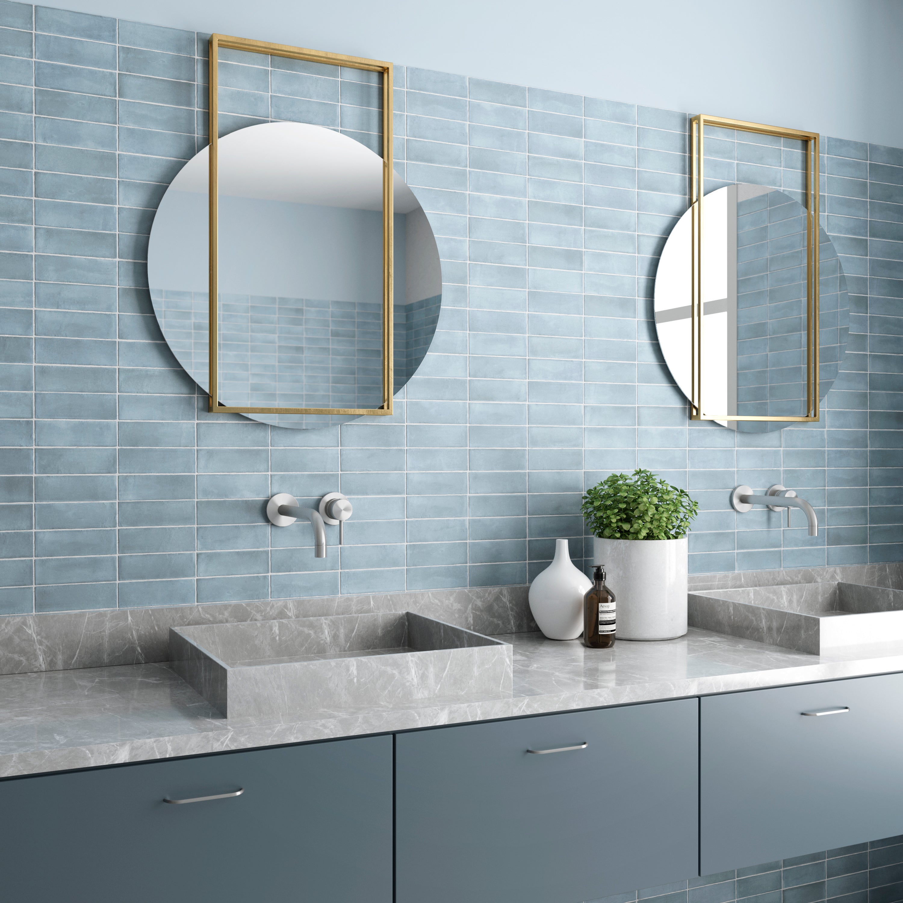 COCO | BLUE GRASS MATT | PORCELAIN | 50X150X7MM