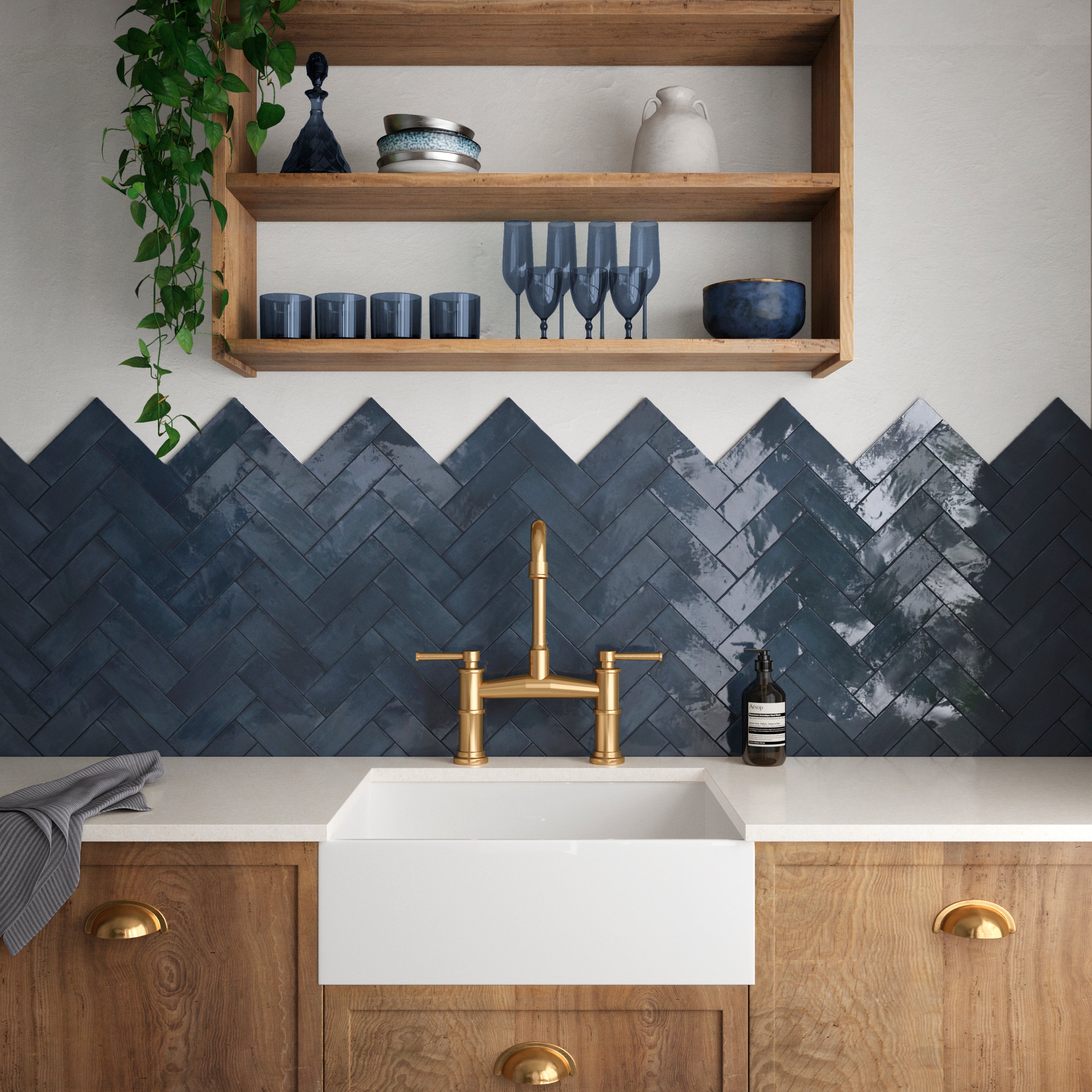 COCO | BLUE NIGHT GLOSS | PORCELAIN | 50X150X7MM