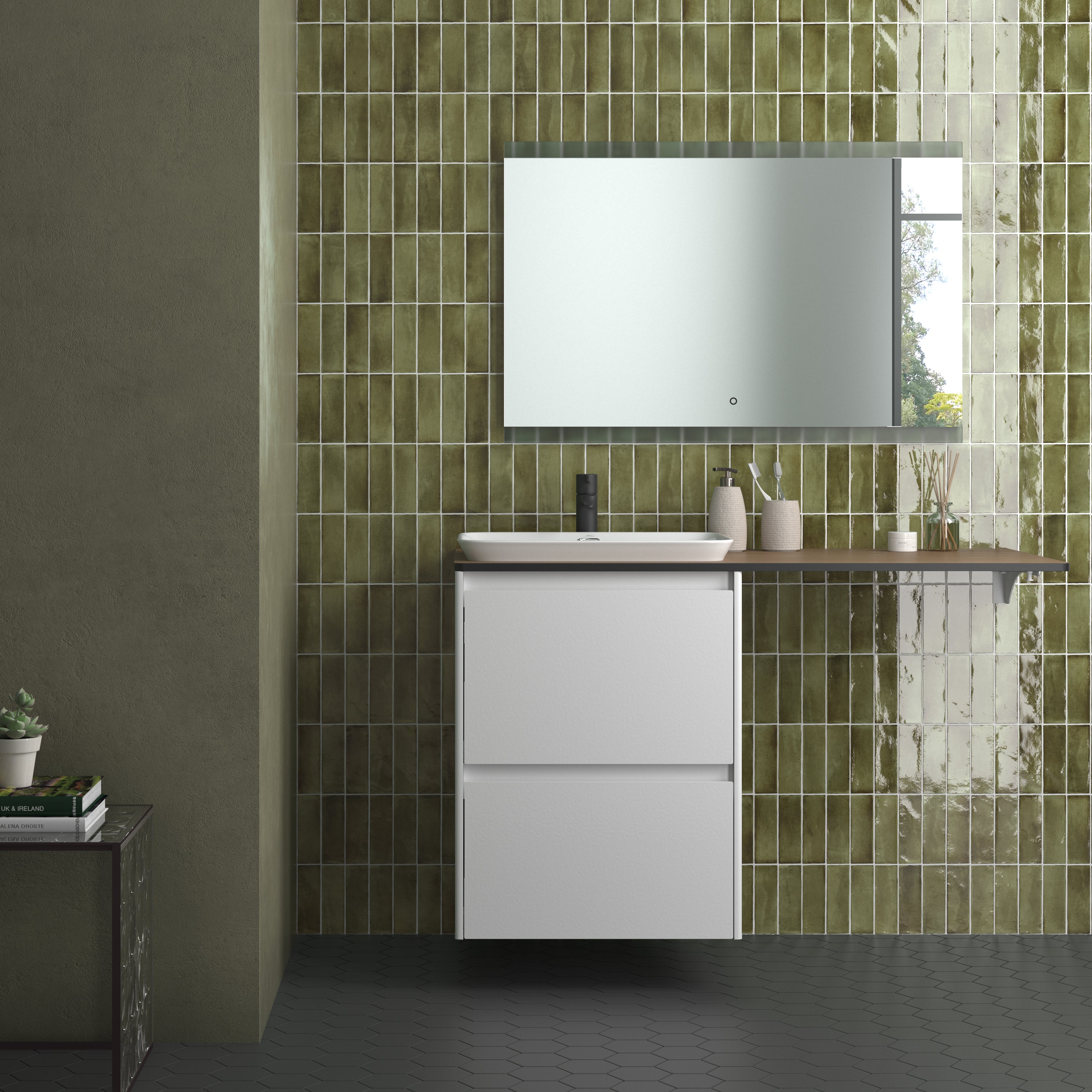 COCO | VERDE GLOSS | PORCELAIN | 50X150X7MM