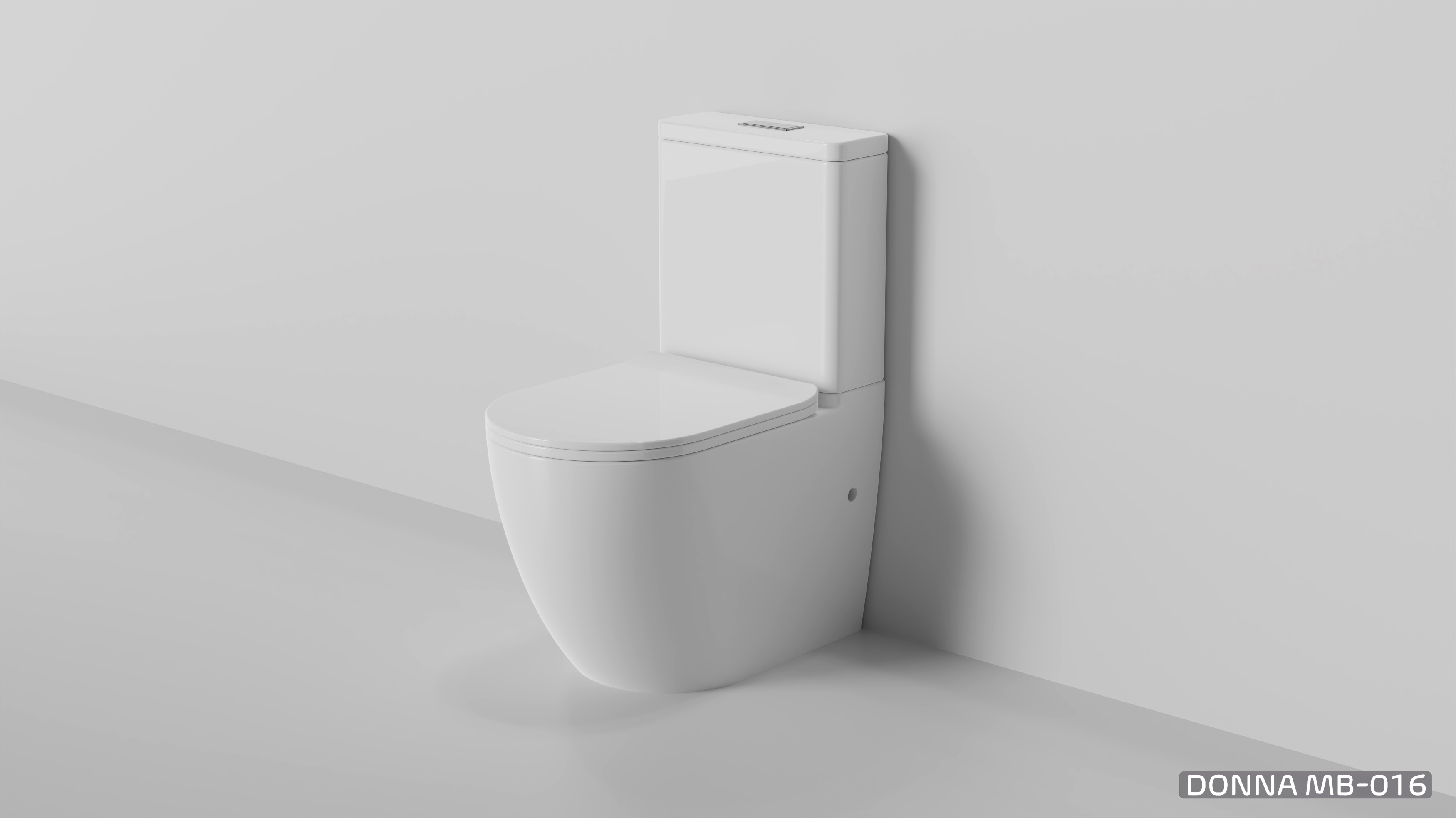 DONNA | RIMLESS BACK TO WALL TOILET SUITE