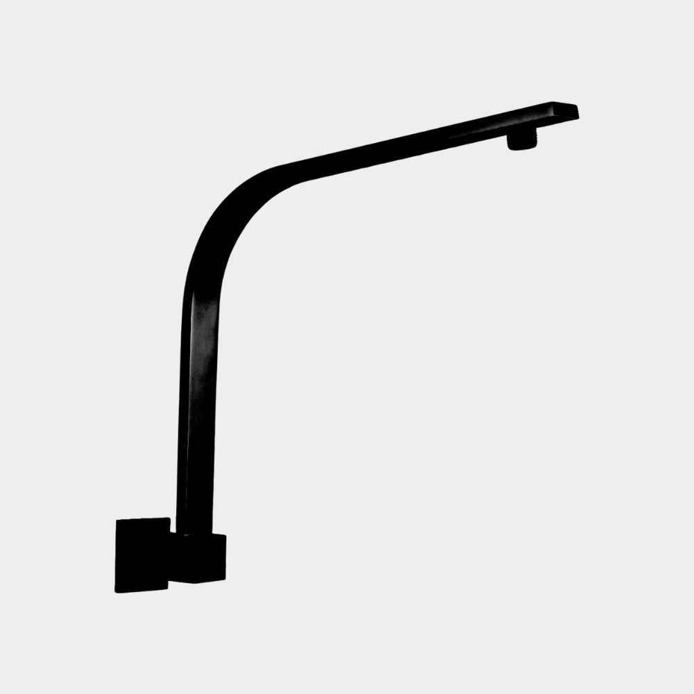 ELBA | SQUARE UPSWEPT SHOWER ARM | MATT BLACK