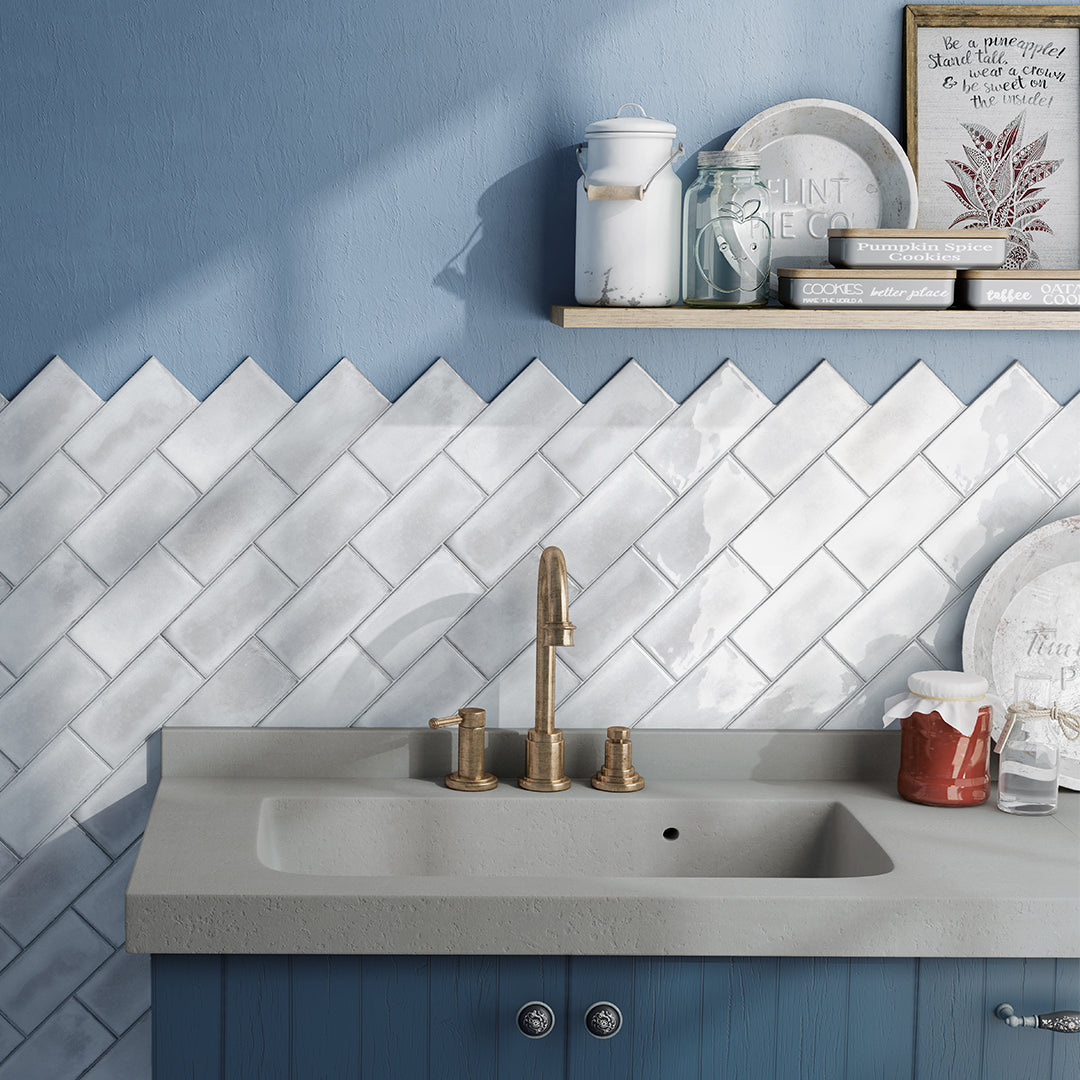 SPLENDOURS | WHITE GLOSS | CERAMIC | 75X150X9MM