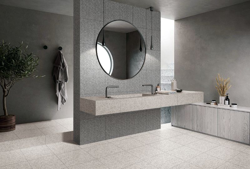 CASTLE | GREY | MATTE | 600X600