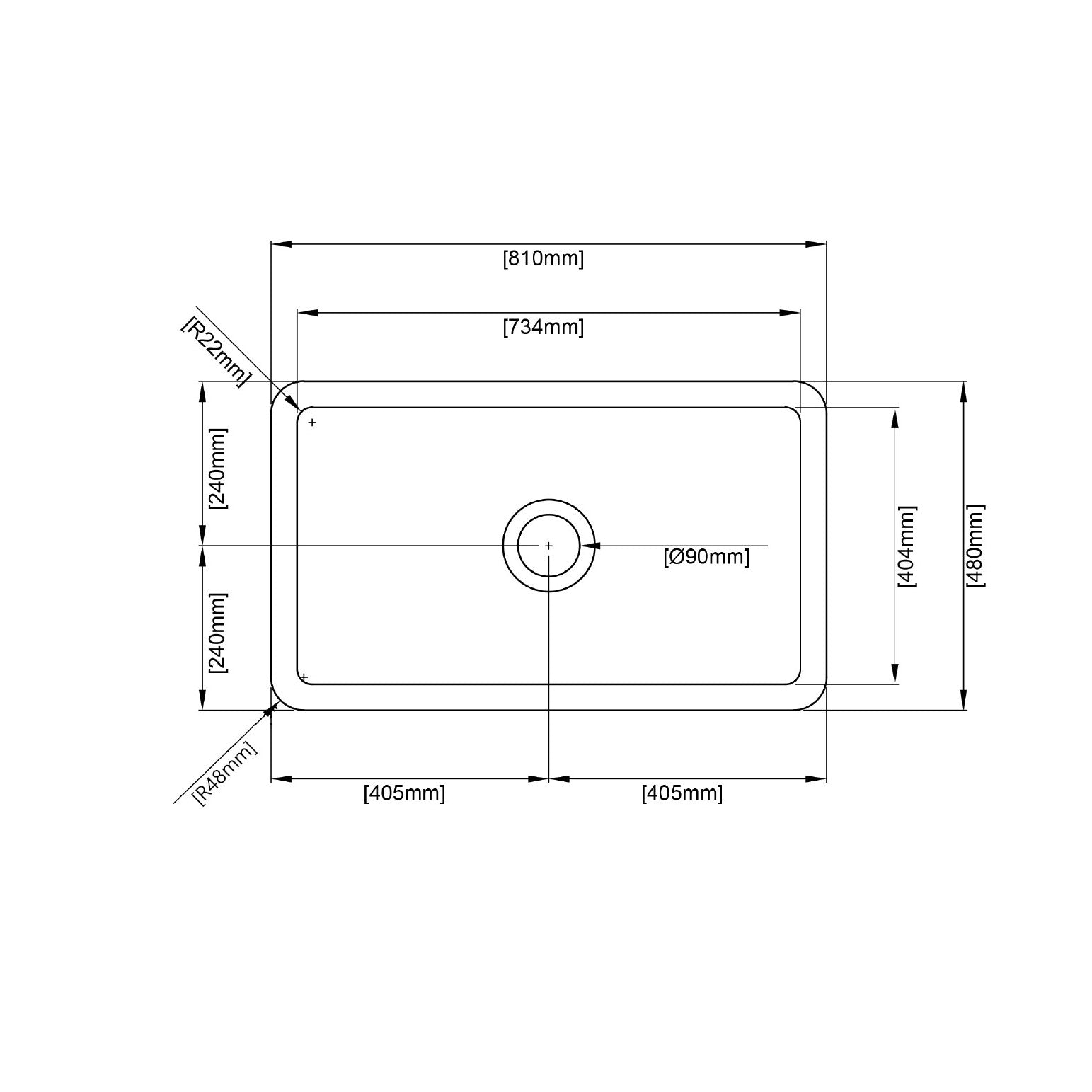 CAMDEN 810 | BUTLERS KITCHEN SINK