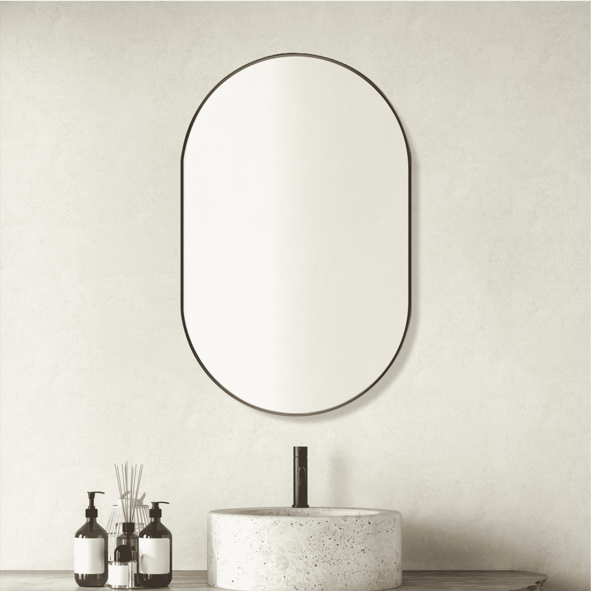 OVAL MIRROR | 460X900