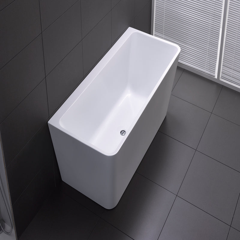 FLORENCE | BACK TO WALL BATHTUB | WHITE