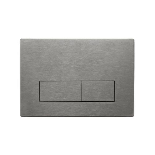 JAVA FLOOR PAN | R&T CISTERN | SQUARE BRUSHED NICKEL | IN-WALL TOILET SUITE