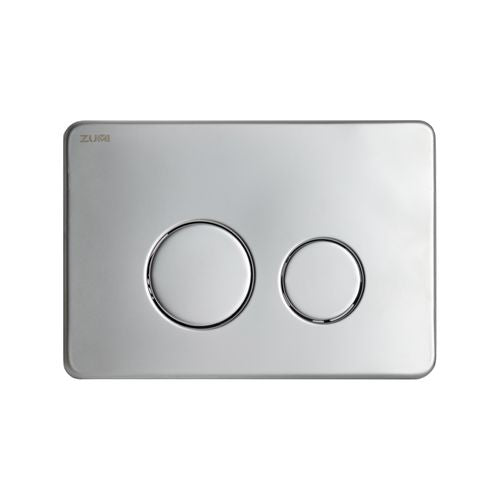JAVA FLOOR PAN | R&T CISTERN | ROUND SATIN CHROME | IN-WALL TOILET SUITE