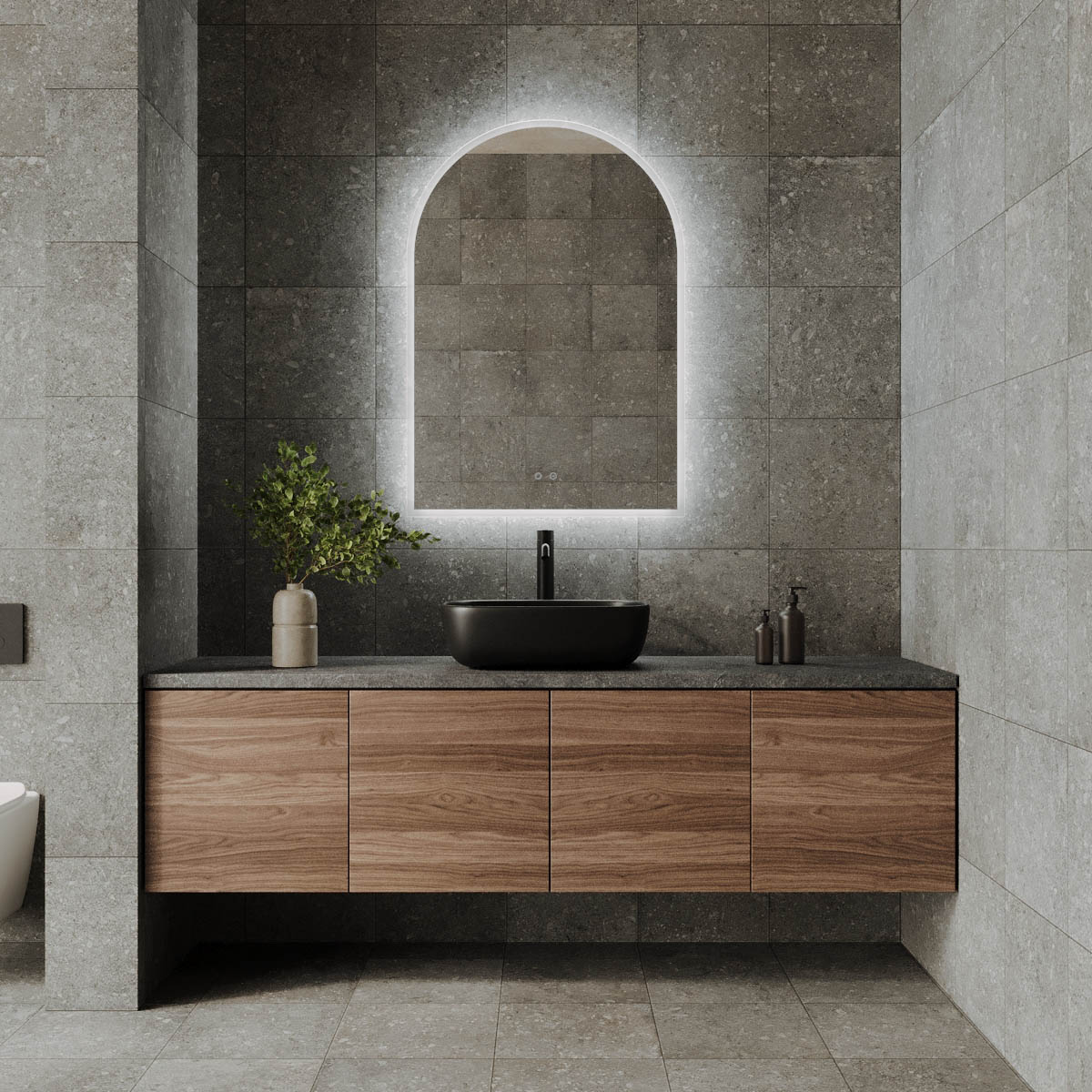 REMER | GREAT ARCHED LED MIRROR | 700X1000