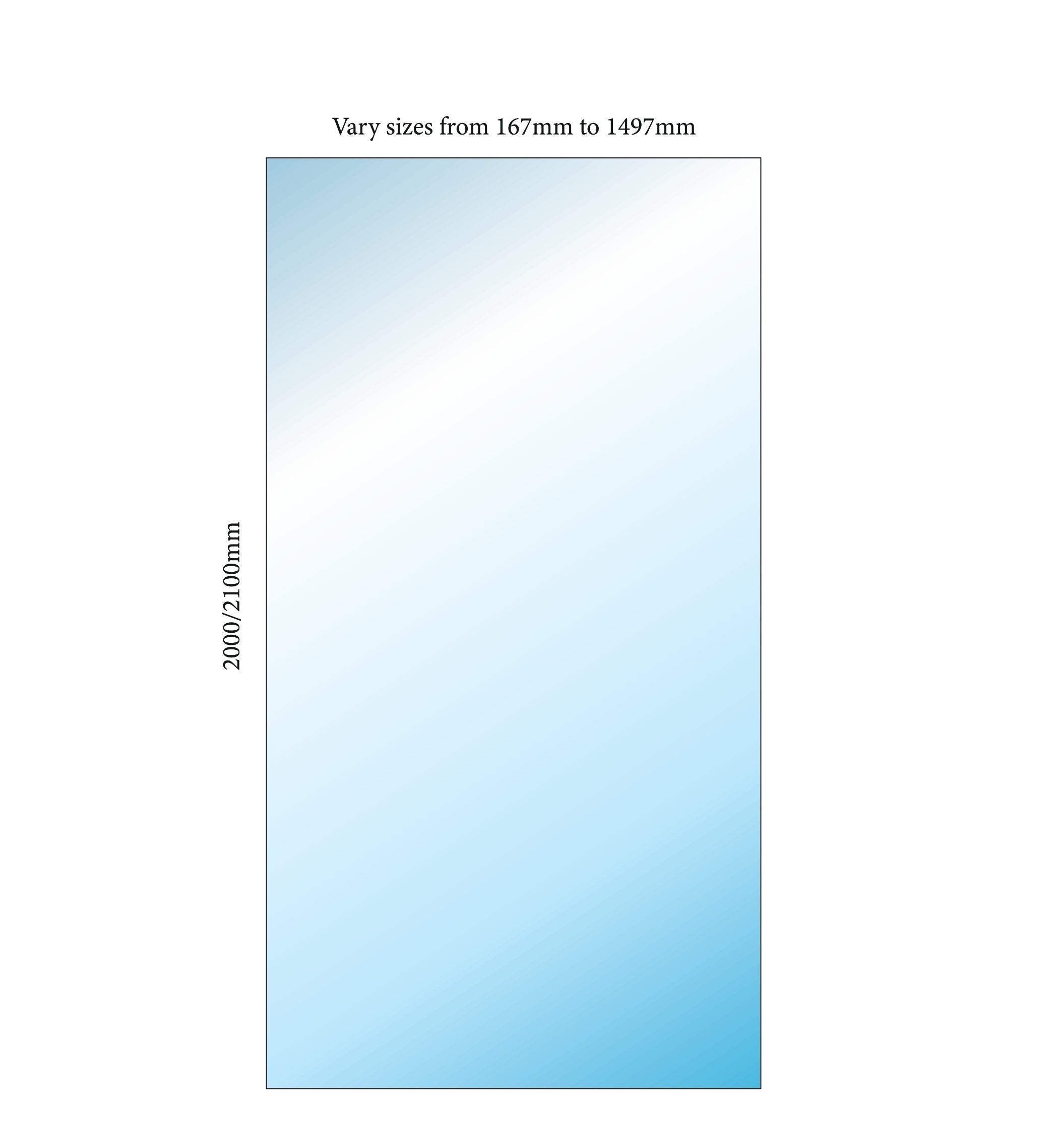 FRAMELESS | WALK IN PANEL