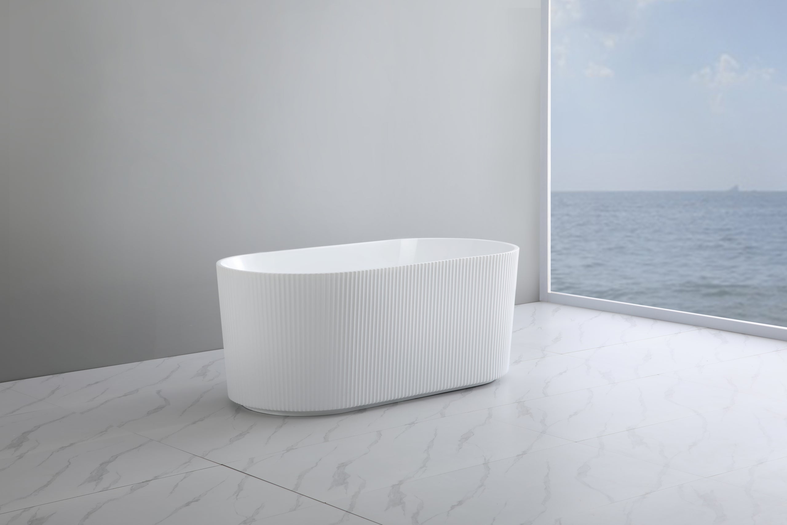 ALLY | GROOVE FREESTANDING BATHTUB 1700