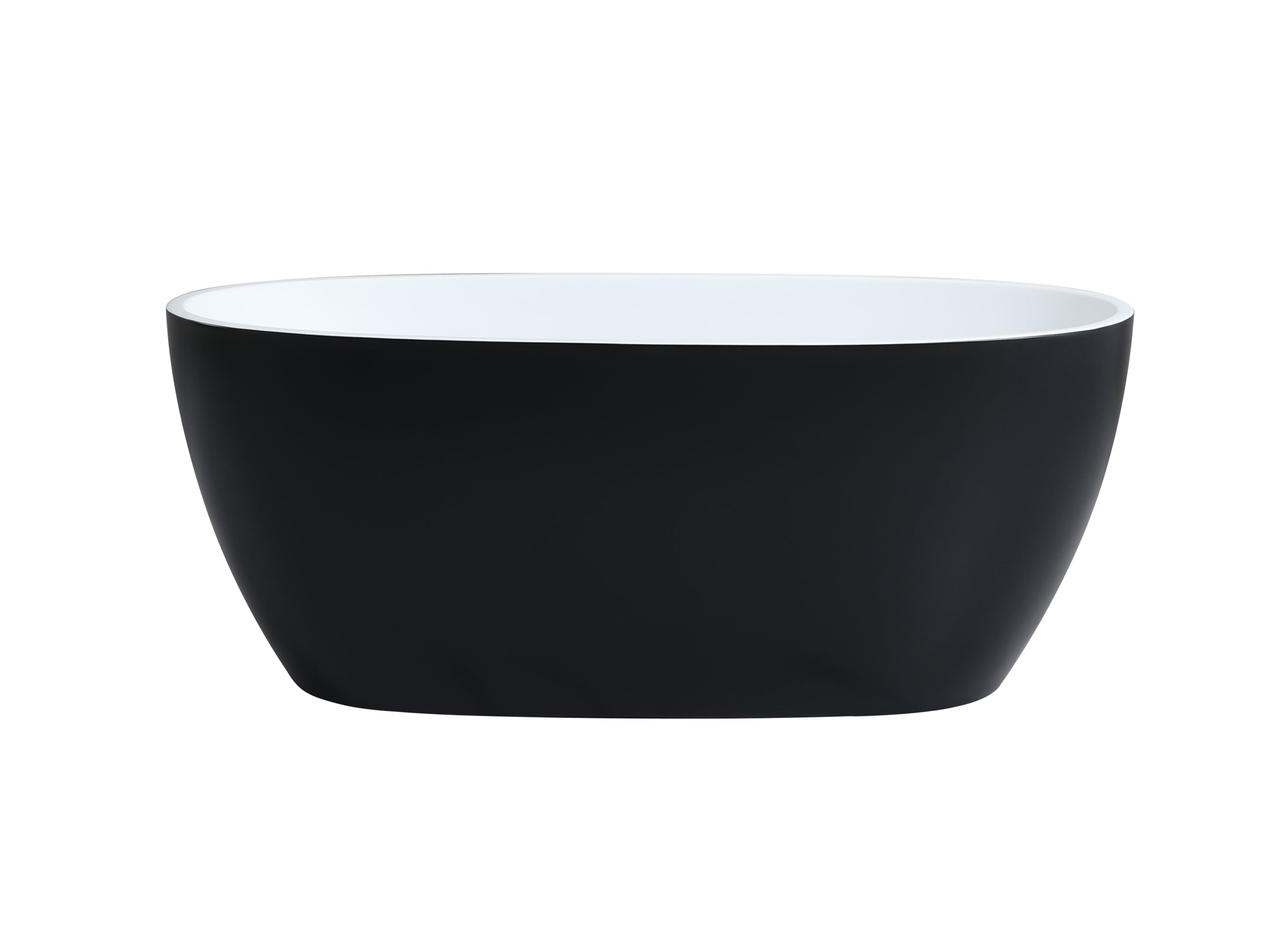 STELLA | FREESTANDING BATHTUB 1700 | BLACK & WHITE