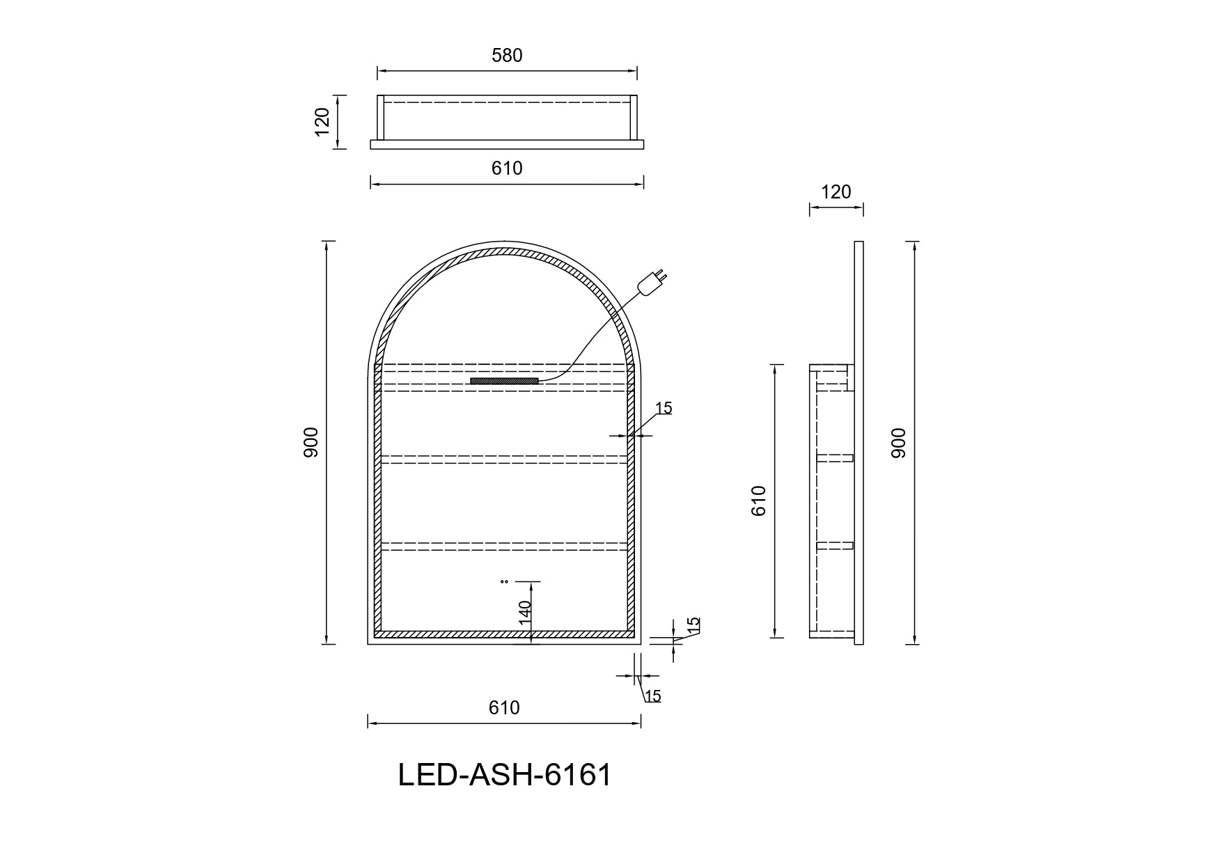 ARCHIVE | LED SHAVING CABINET
