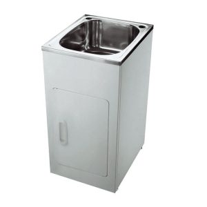 TULSA | LAUNDRY TROUGHS WITH METAL CABINET | 27L