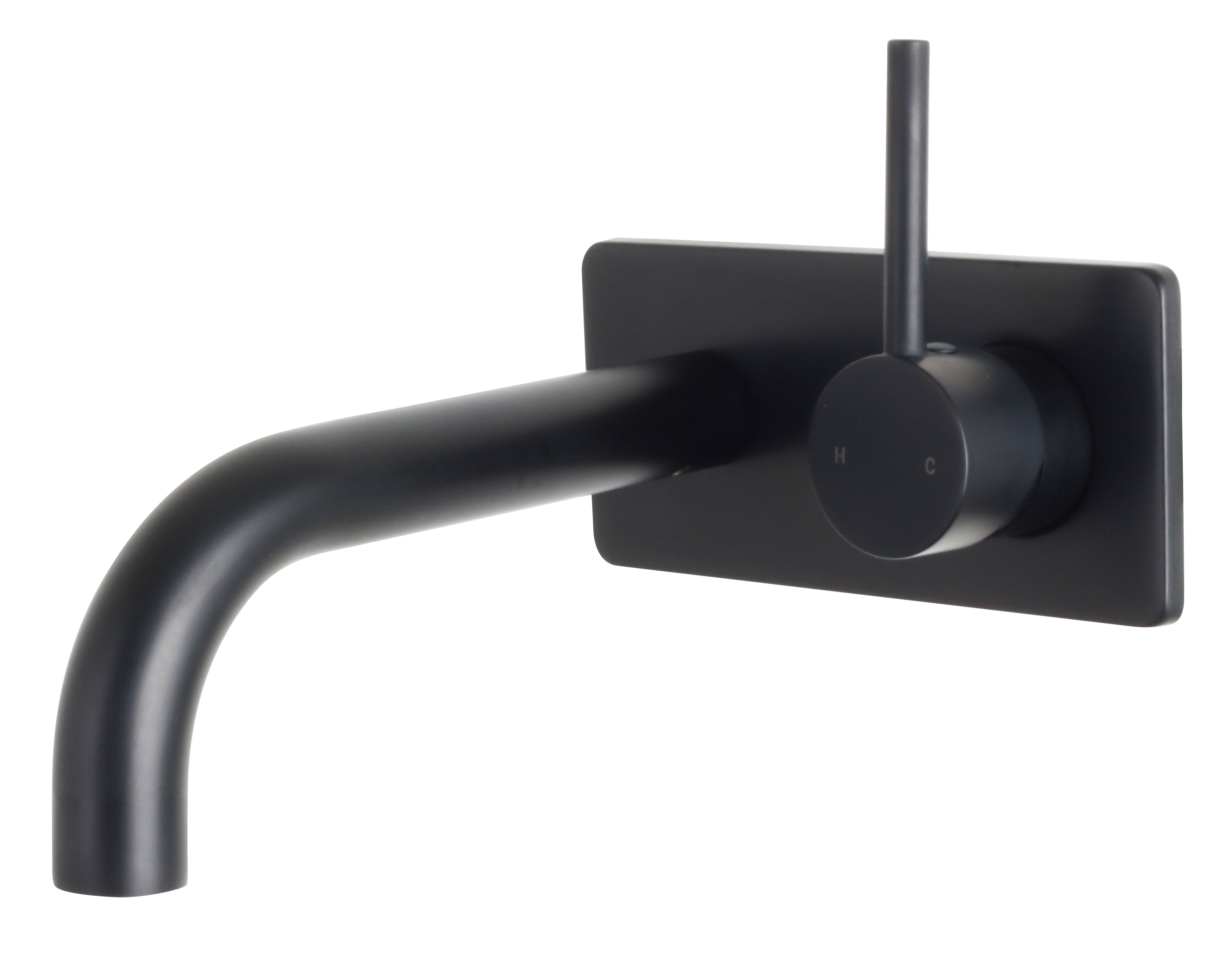 MILAN REVERSE | BEND | WALL MIXER WITH SPOUT