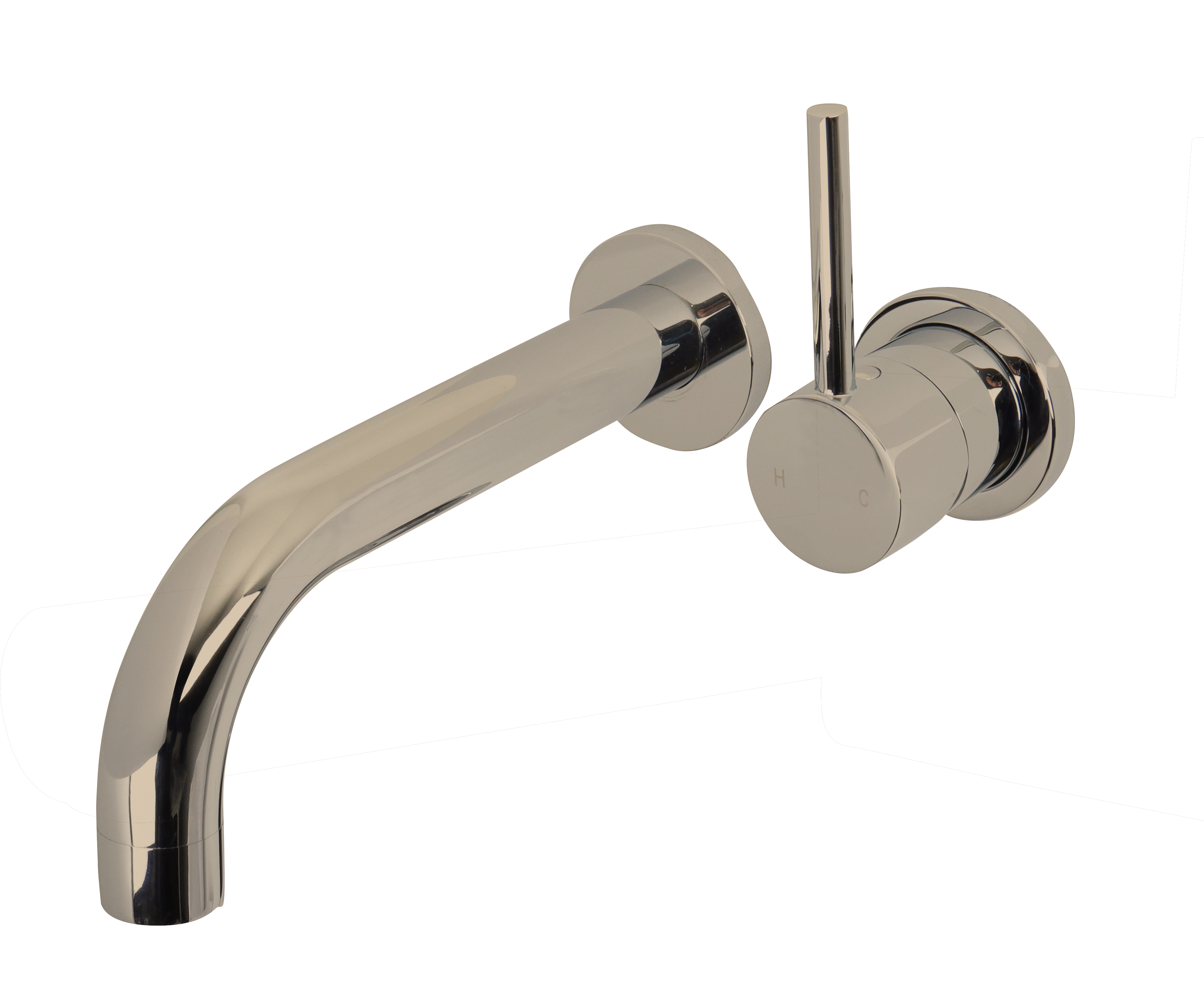 MILAN REVERSE | BEND | WALL MIXER WITH SPOUT